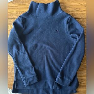 Tommy Hilfiger Dark Blue Turtleneck Sweater